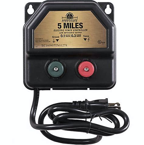 After this charging period, the unit is ready to use and install. . American farmworks 5 mile electric fence controller manual